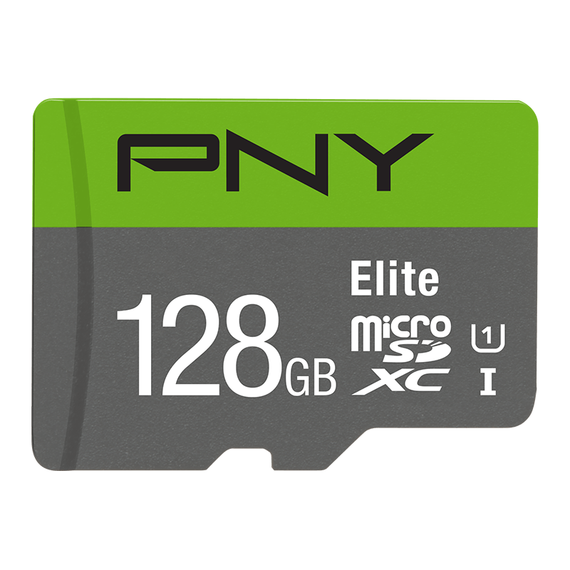 1 PNY Flash Memory Cards MicroSDXC Elite 128GB Fr